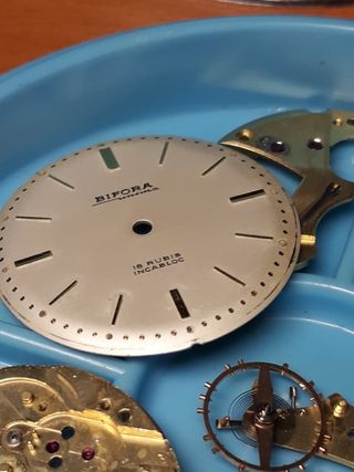 reloj bifora Calibre B 120 CIRCA 1955