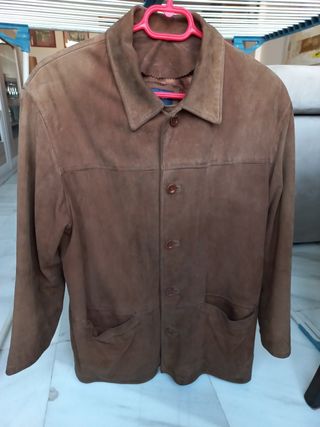 Chaqueta (sobrecamisa) de ante