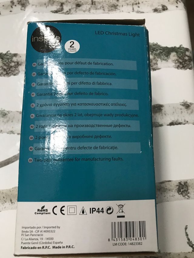 Luces de navidad para arbol