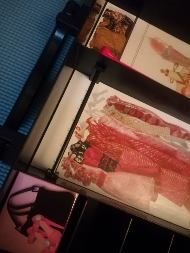Barbie fashionista armario maletín antiguo