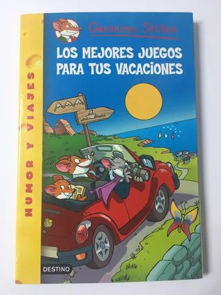 G. STILTON LOS MEJORES JUEGOS PARA TUS VACACIONES
