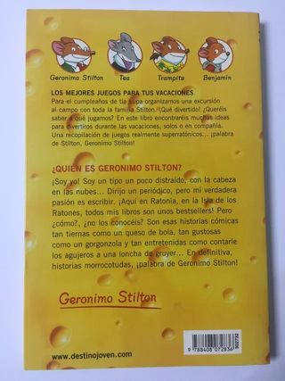 G. STILTON LOS MEJORES JUEGOS PARA TUS VACACIONES