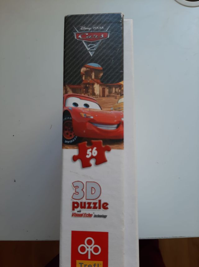 Puzzle Cars 2. Disney PIXAR. 3 D. 56 piezas.