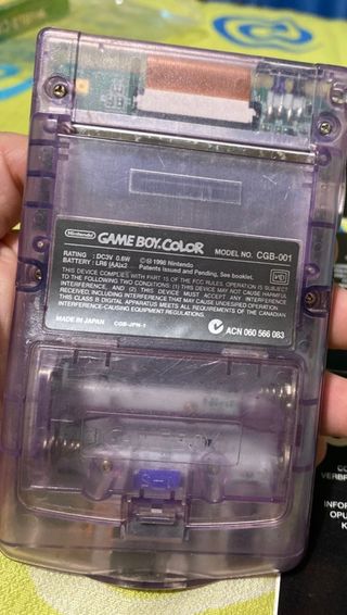 Game boy color 1998