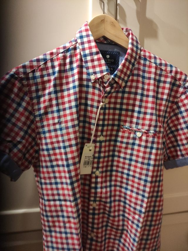 camisa verano mangas cortas