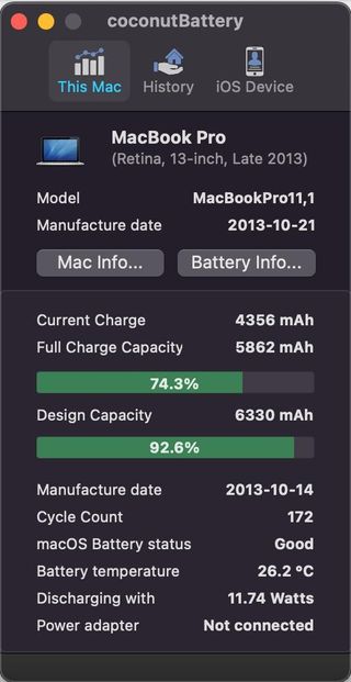 Apple MacBook Pro 13" Retina A1502 8GB RAM/256GB 