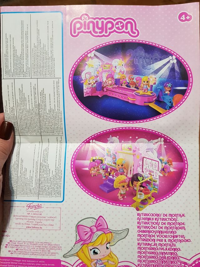 Pasarela de moda pinypon