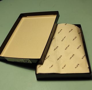 portafoglio pelle e tessuto decorato