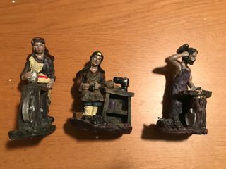 Figuras belen navidad 3 herreros