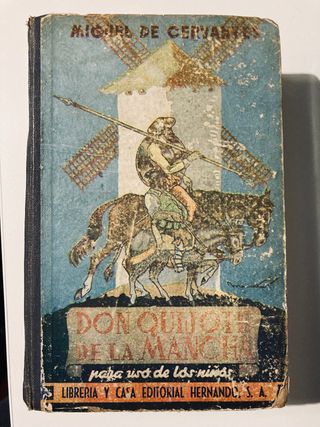 Quijote. Versión infantil. Edición 1957