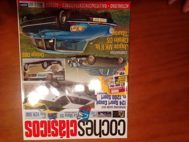 LOTE REVISTAS COCHES CLÁSICOS.