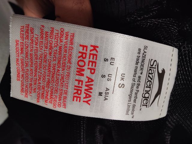 Chándal Slazenger Negro