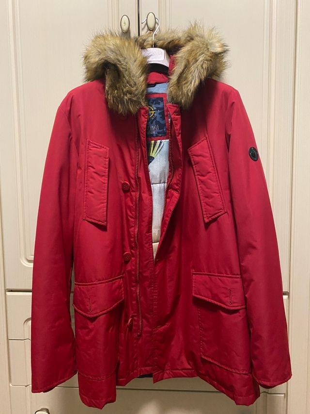 Giacca invernale rossa Malefemale