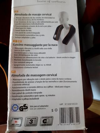 masaje cervical