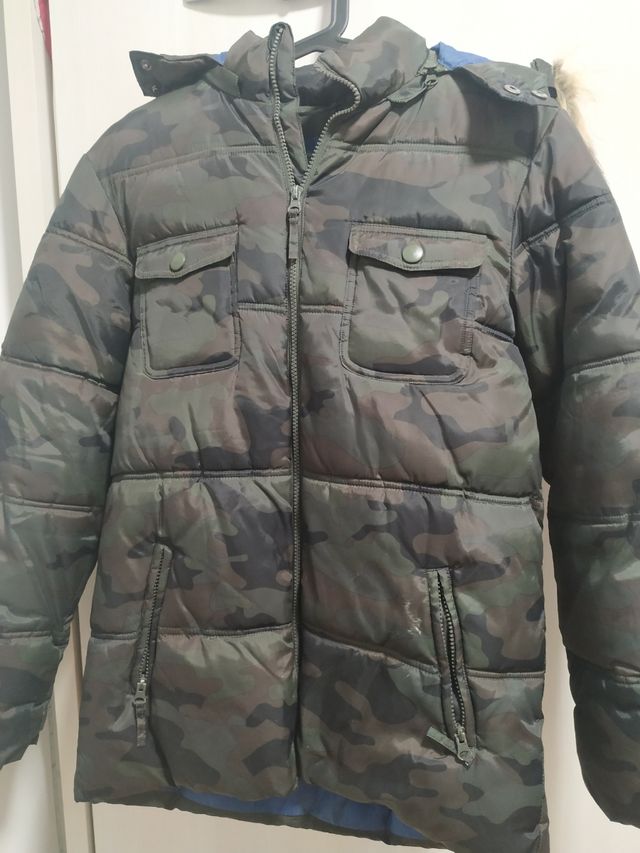 Chaquetón niño camuflaje