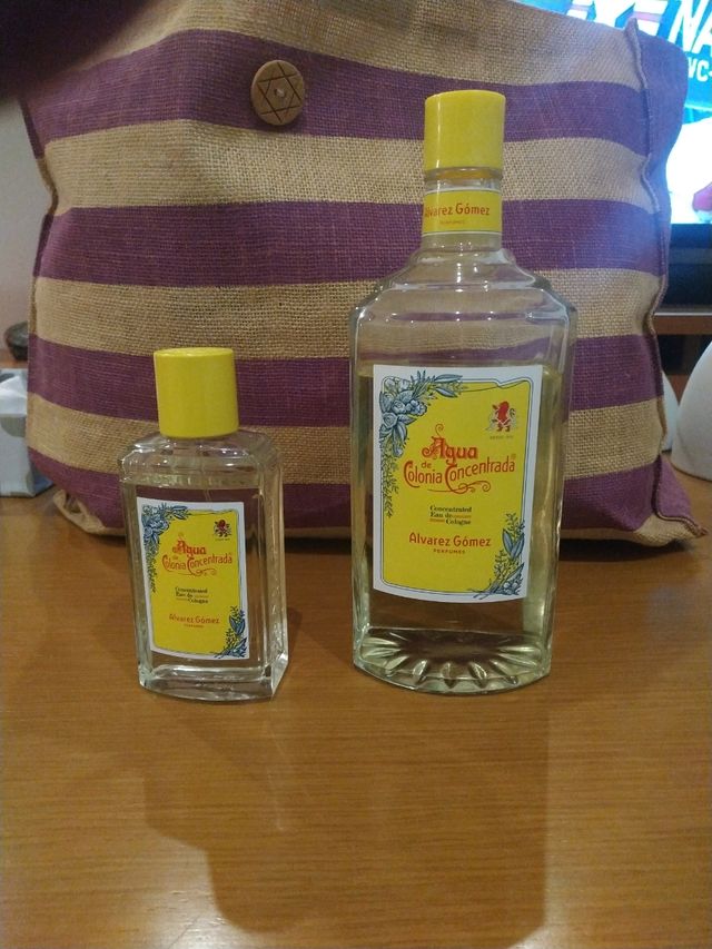 Agua de colonia concentrada Álvarez Gomez