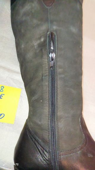 stivali in pelle alti n 38 