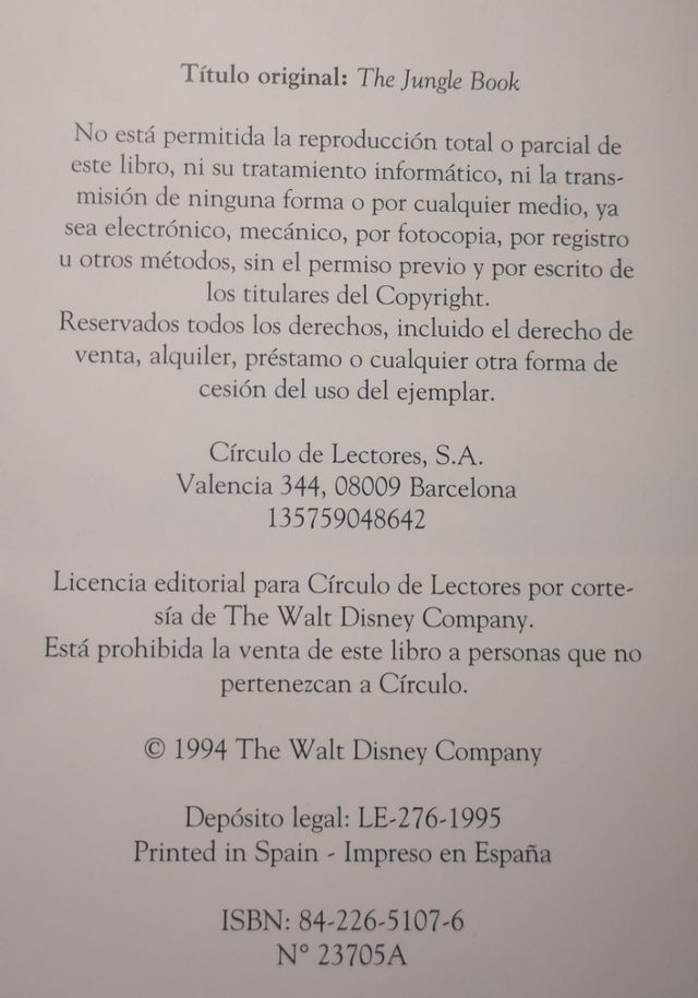 Colección completa Disney 1995