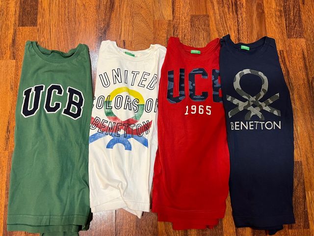 Pack 4 camisetas Benetton