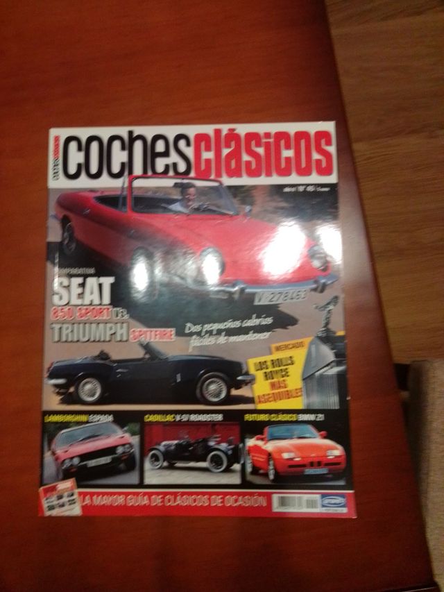 REVISTAS COCHES CLÁSICOS.
