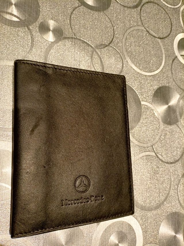 Cuero Cartera Mercedes Benz Mercedes-Benz AMG Geldbörse Geldbeutel