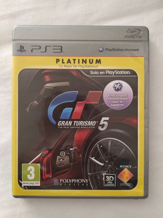 ps3 juego gran turismo 5 PlayStation