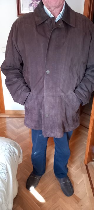 chaquetón caballero piel