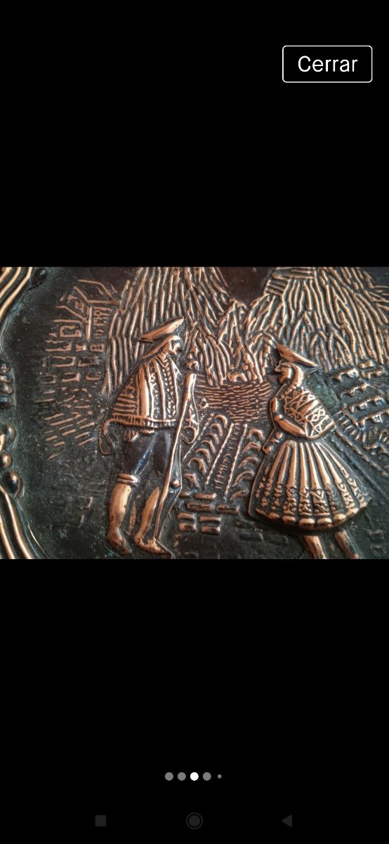 PLATO ARTESANIA INCA PERÚ