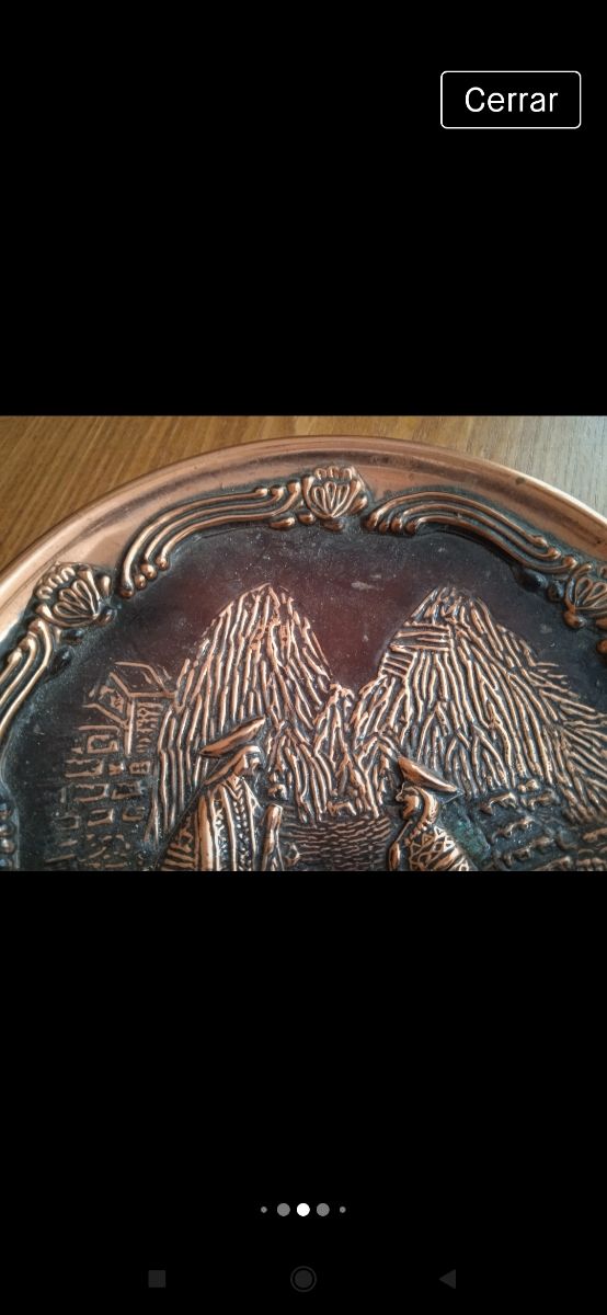 PLATO ARTESANIA INCA PERÚ