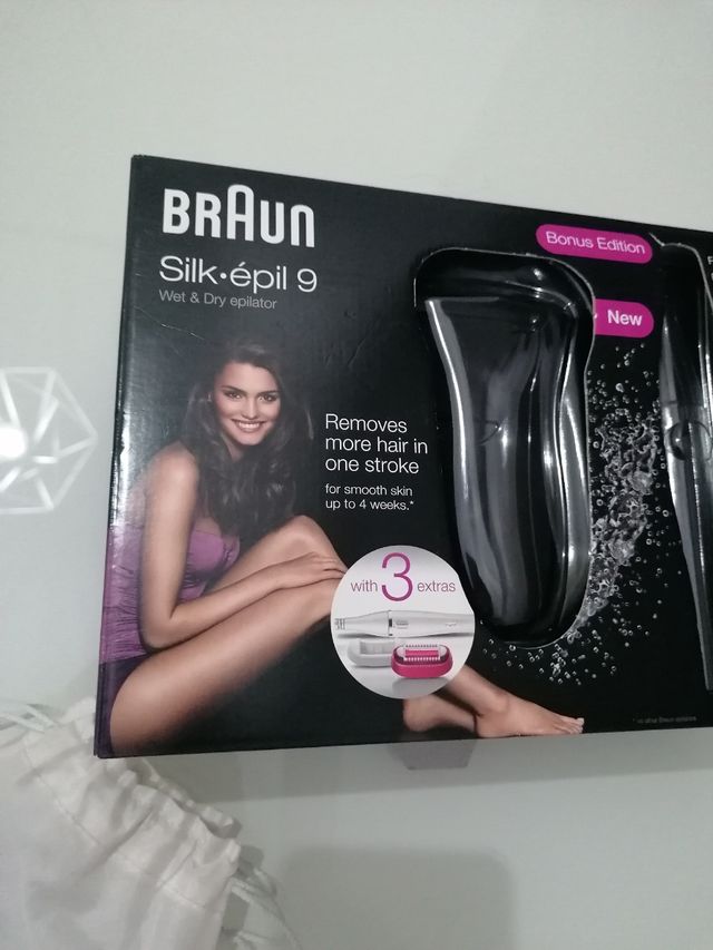 Silk epil 9 epilatore elettrico ricaricabile