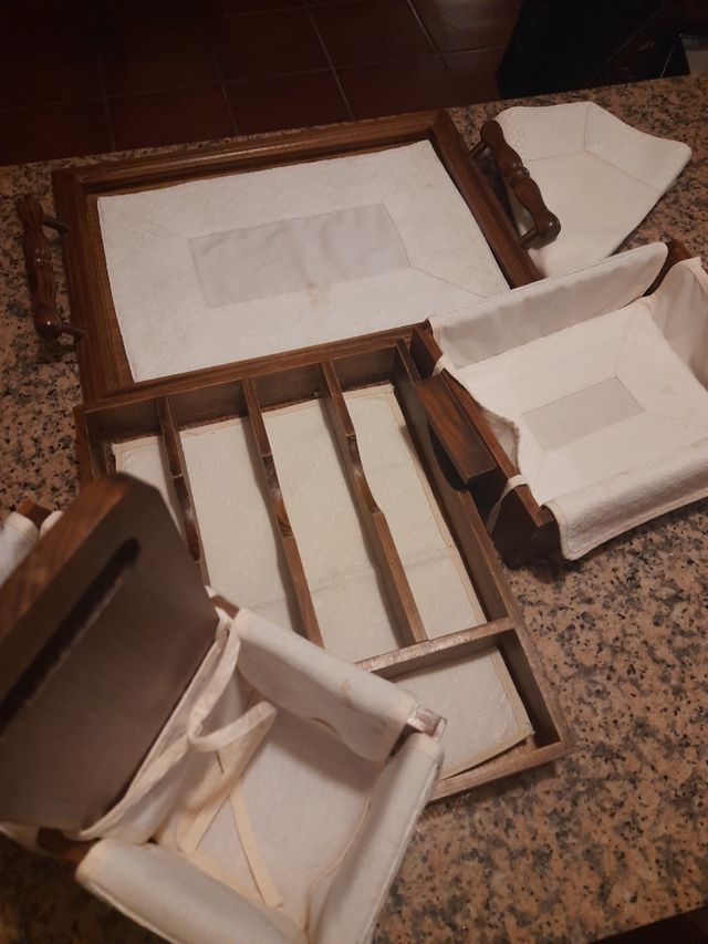 utensílios em madeira 