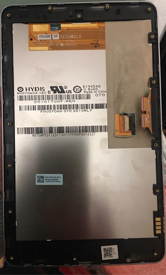 Tablet Asus, buon schermo, solo touch screen rotto