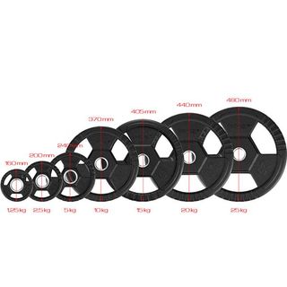 Set discos olímpicos 95 kg alta calidad