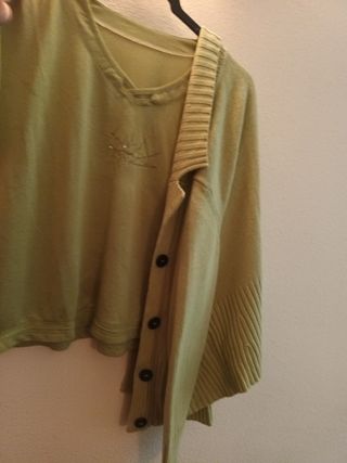 Rebeca y blusa de regalo a juego con el color