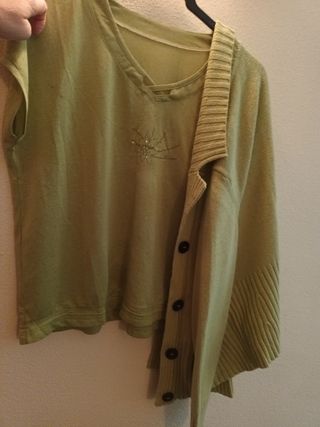 Rebeca y blusa de regalo a juego con el color