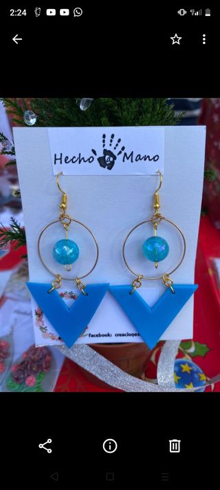 pendientes arcilla polimérica