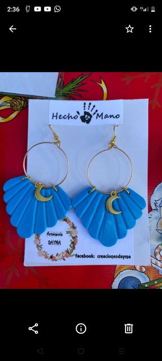 pendientes arcilla polimerica