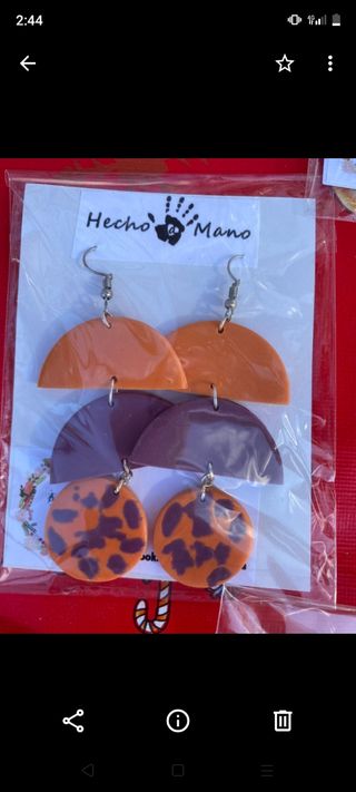 pendientes arcilla polimérica