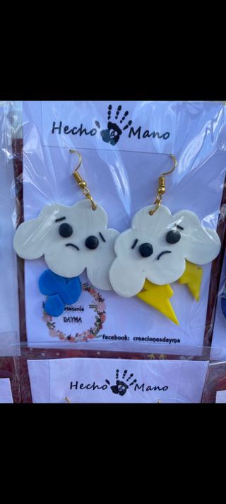 pendientes arcilla polimérica