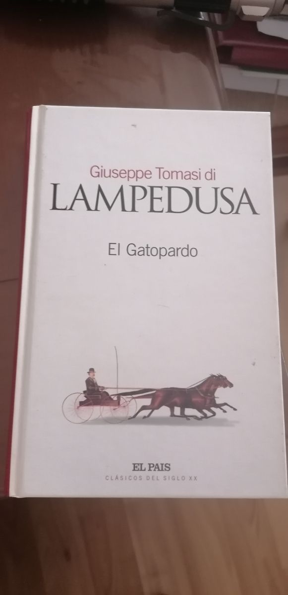 El gatopardo. Giuseppe Tomás di Lampedusa.
