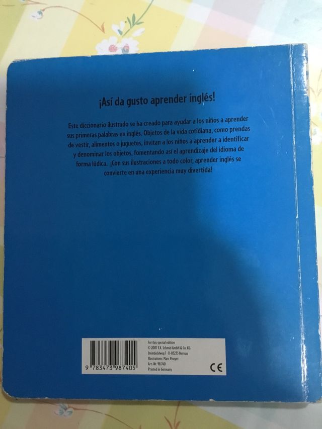 Diccionario ilustrado ingles