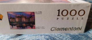 Puzzle 1000p Clementoni - Chambord Castle