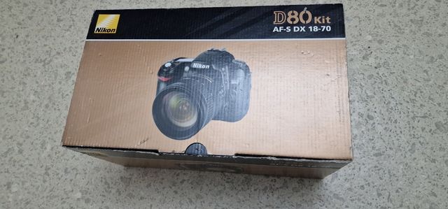 Cámara Nikon D80