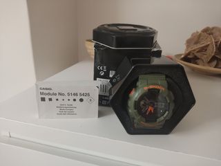 Casio g shock protection verde 5146 ga 1100 ln 