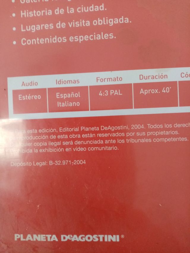 21 DVD de ciudades del mundo de planeta agostini