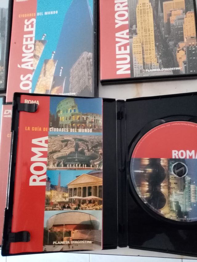 21 DVD de ciudades del mundo de planeta agostini
