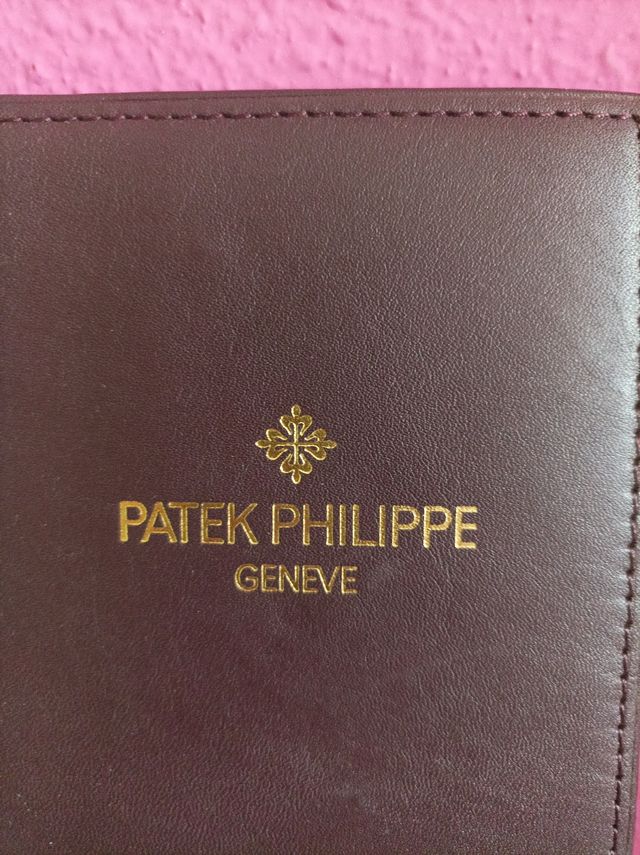porta documentos patek Philippe geneve reloj watch