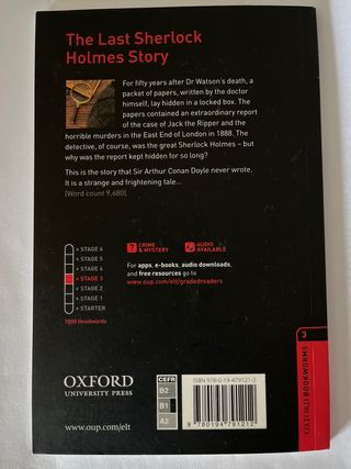 The last Sherlock Holmes Story