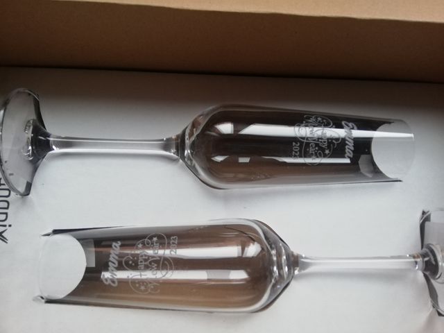 2 Copas de Cava, con EMMA