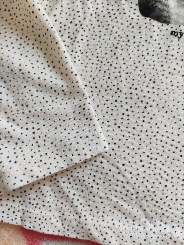 camiseta manga larga globo niña